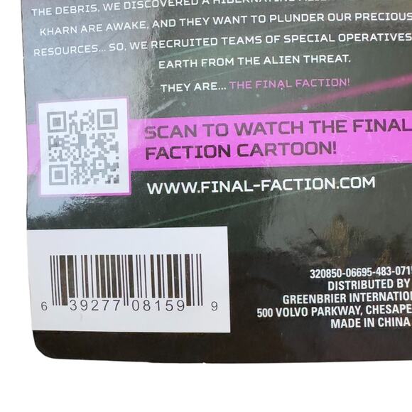 Final Faction Kharn Quake Arms Action Figure Weapons Pack - Picture 5 of 5